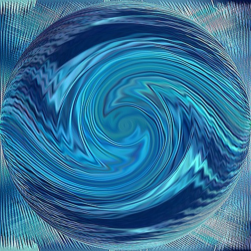 blue sphere