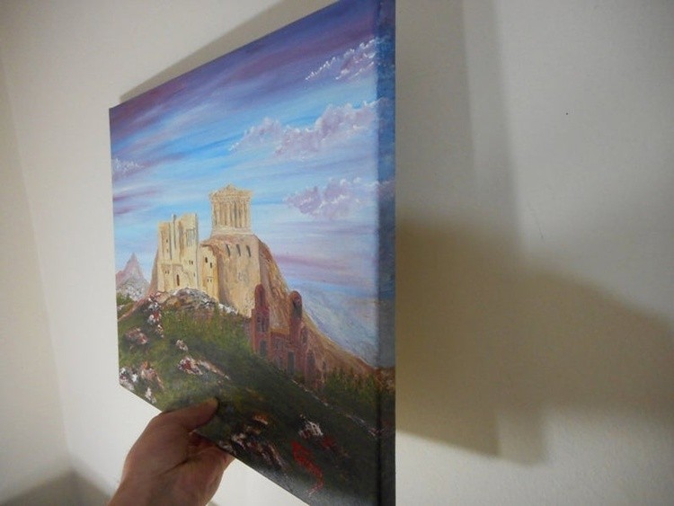 original-acrylic-painting-on-stretched-canvas-frame-acropolis-parthenon-ancient-greece-35x45x1
