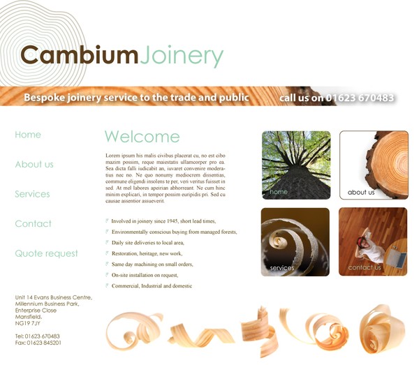 Cambium Homepage
