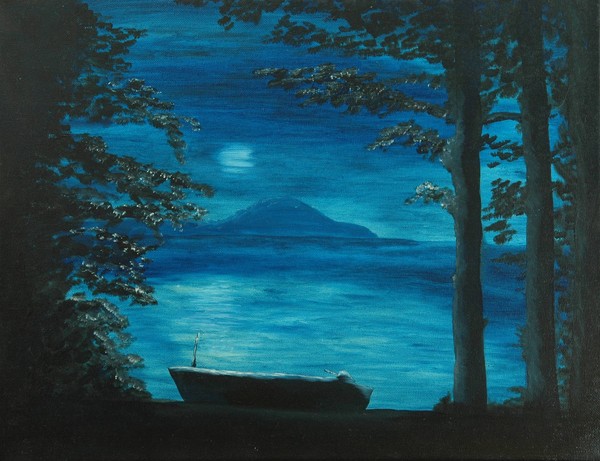 Boat in the Moonlight