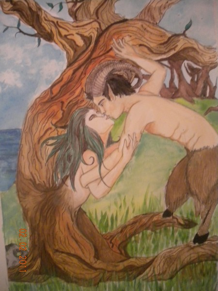 Pan and the Dryad
