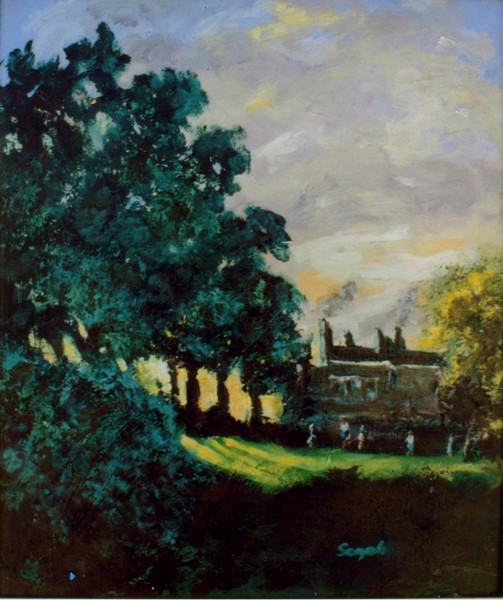 COUNTRY VICARAGE (after Turner)