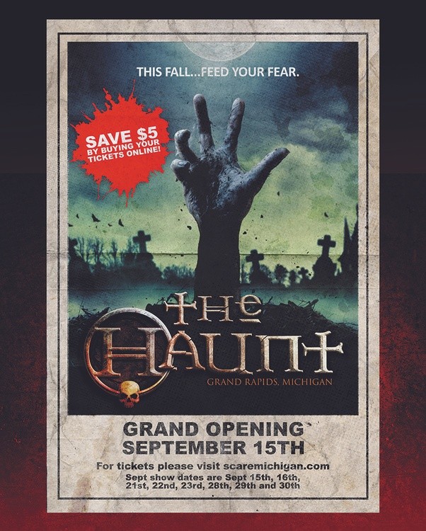 The Haunt full page ad