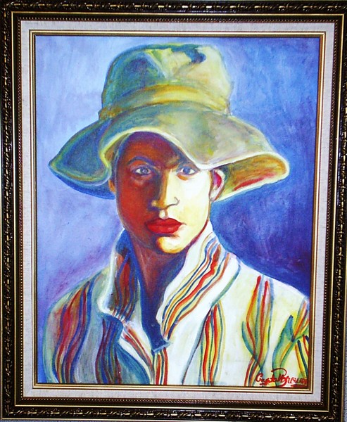 Calm - Woman in Hat