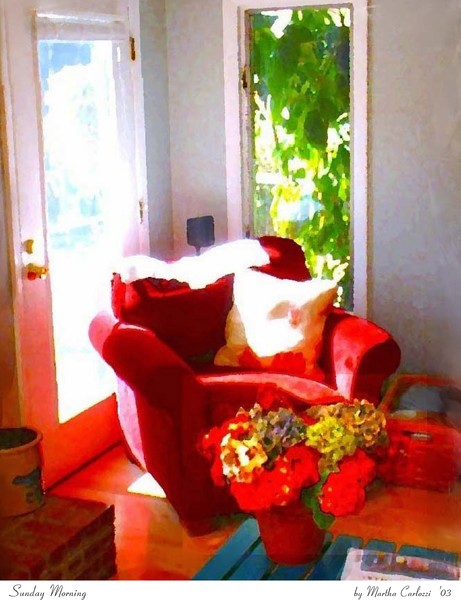 Red Chair/ Sunday Morning