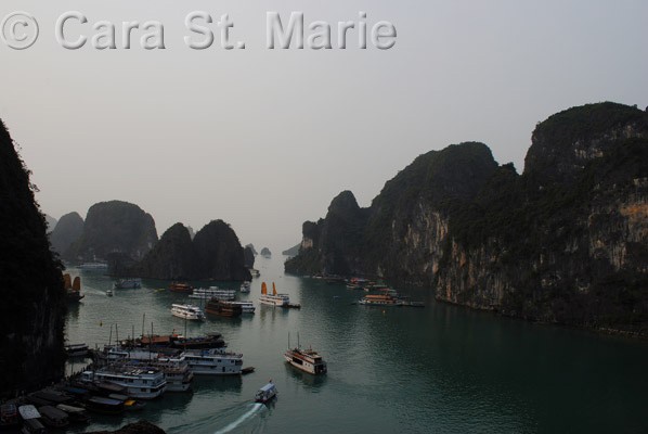 Ha Long Bay, Vietnam (overview from cave)