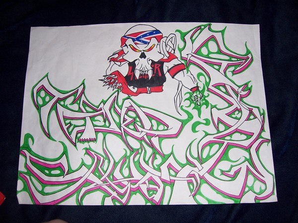 Spin-Off TRS Crew with Demon Grafitti Piece Tag