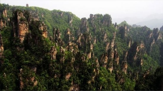 Zhangjiajie mountins in China