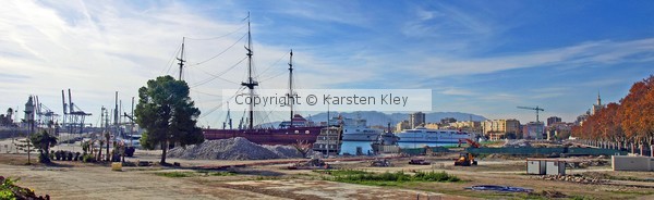 Malaga harbour