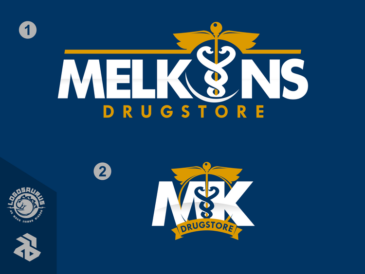 Logo: Melkins Drugstore
