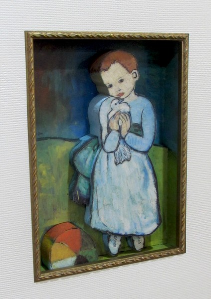 Child With A Dove (L'enfant au pigeon) by Picasso 