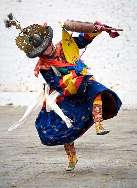 Paro Festival Day 2, Black Hat Dance No.1