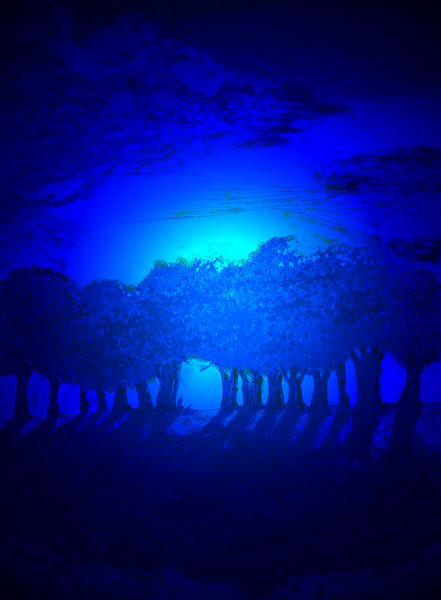 Solitude #1 (blue glow centered)