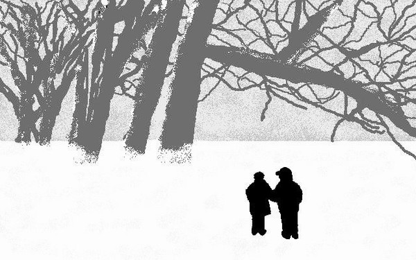 Couple In Winter
