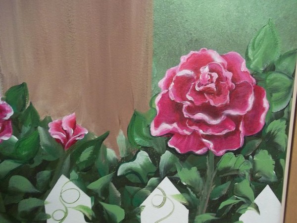 Garden Room rose detail