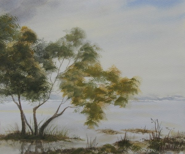 watercolor landscape 667