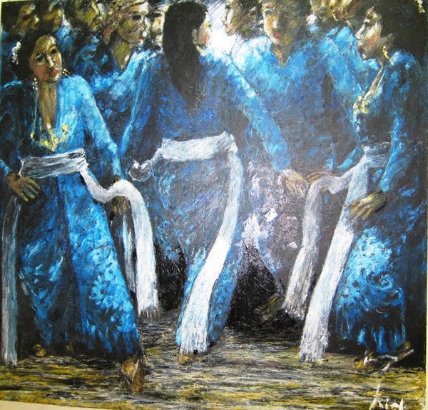 RONGGENG DANCING TOGETHER 145X145