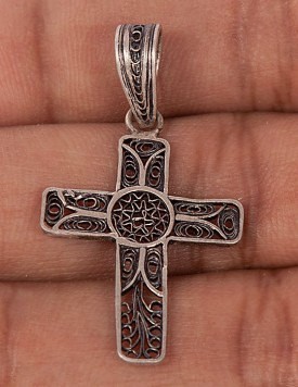 Handmade Religious Cross Pendant