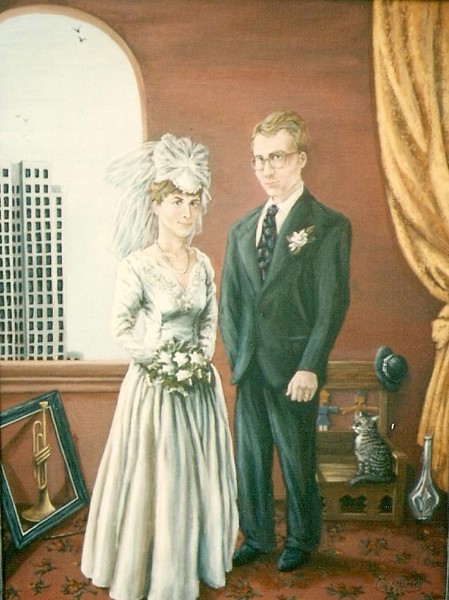 the wedding portrait