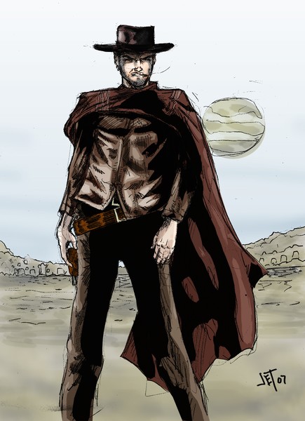 The Man With No Name (color)