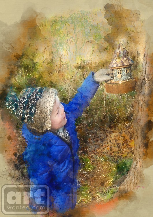 finlay and the fairy house