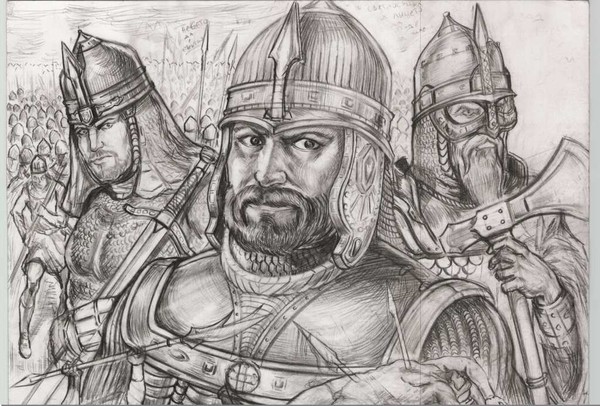 Bulgarian warriors