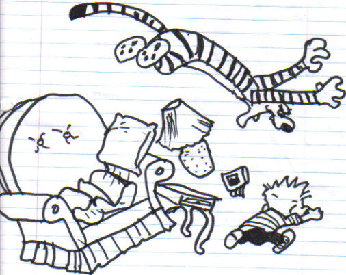 Fan Art: Calvin & Hobbes