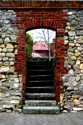 Old wall Doorway