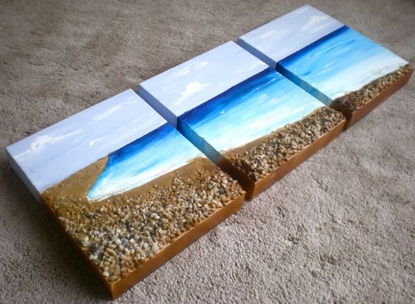 seascape triptych
