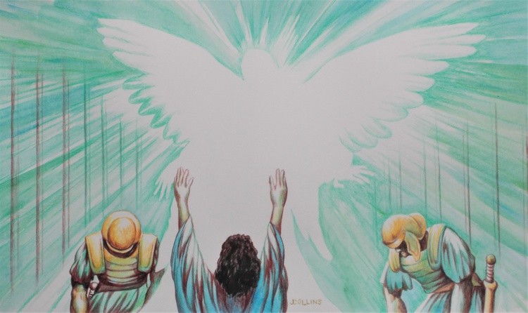 Peter delivered from prison by angel Acts 12