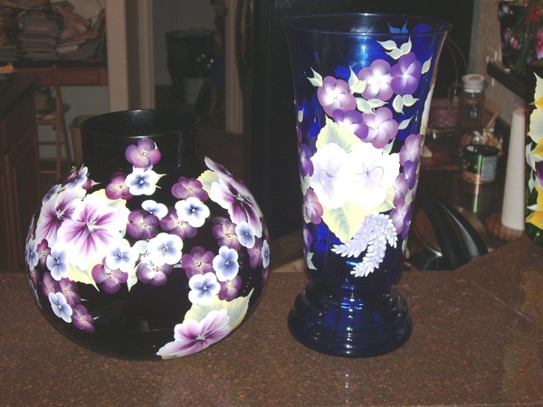 Florals on Vases