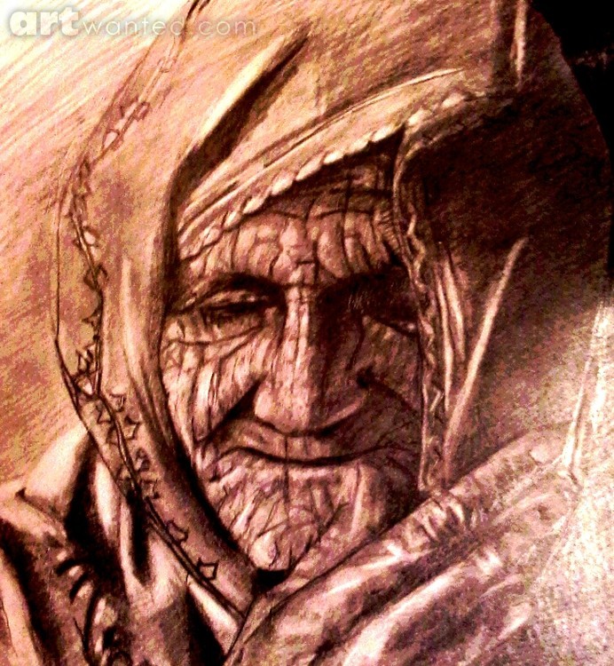 Afgan Old Woman