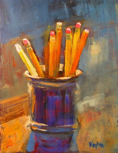 Still Life with Pencils