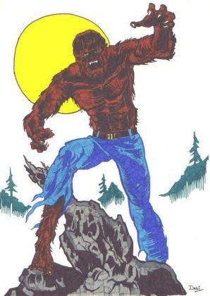 Werewolf in colour #2