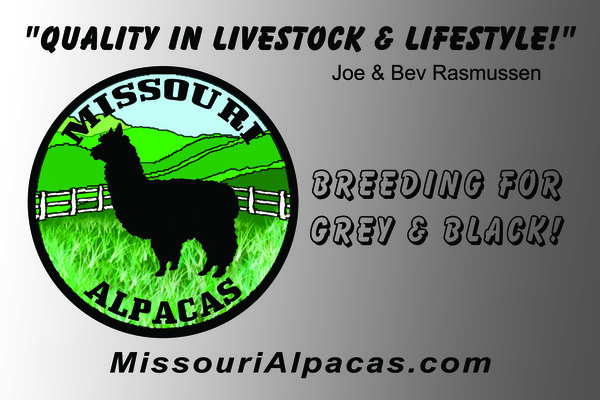 Missouri Alpacas farm banner