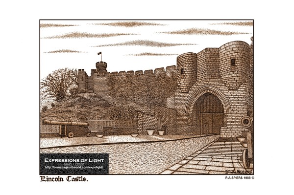 ExpoLight Graphic Arts Lincoln Castle 0001S (Sample Proof Artwork)