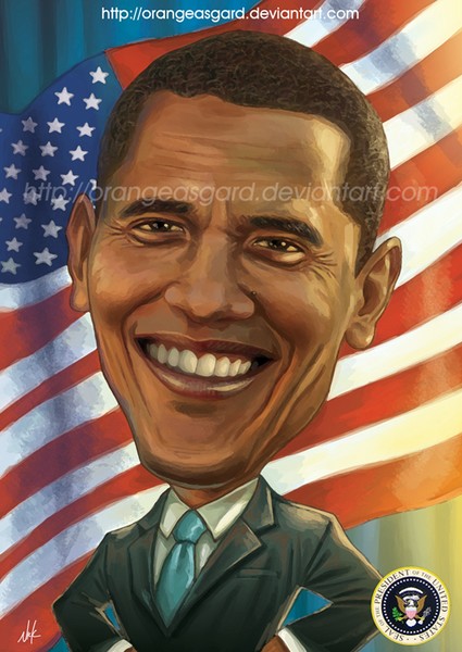 Barack Obama By Nico