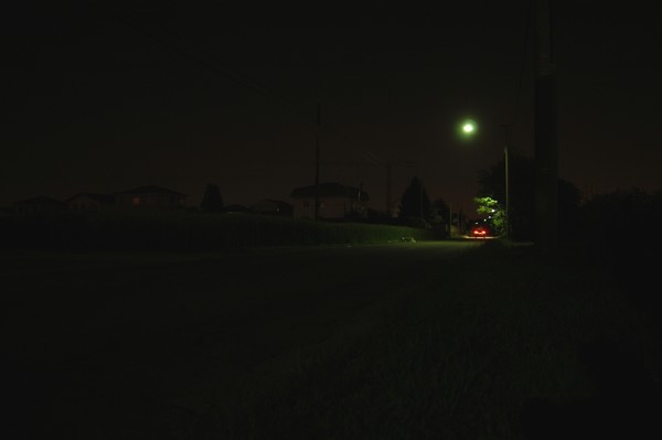 Road at night