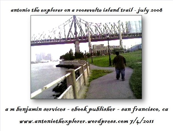 Antonio the Explorer on an NYC Island Trail