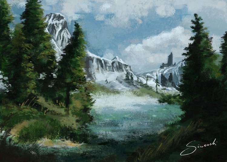  Mountain Landscape