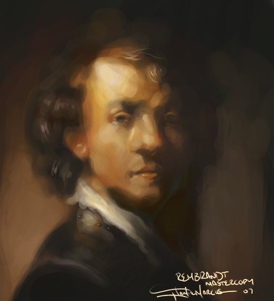 Rembrandt Study