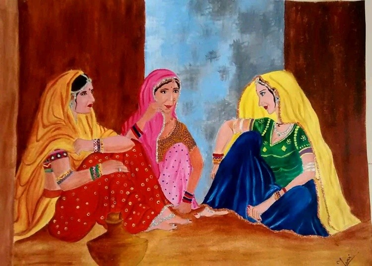 Indian Rajasthani Women