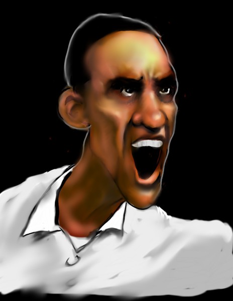 Angry Obama