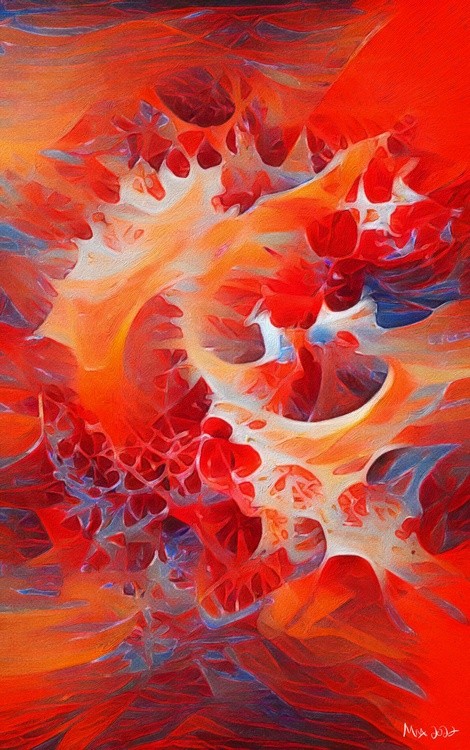 Orange and Red Fractals