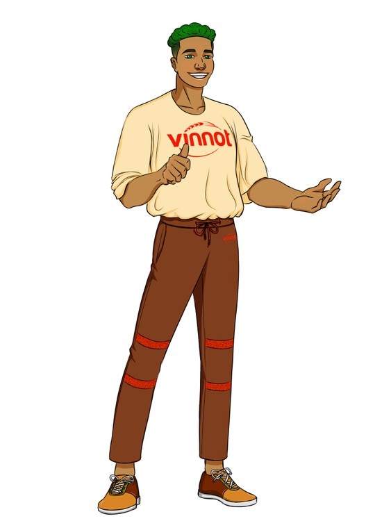 Vinnot mascot