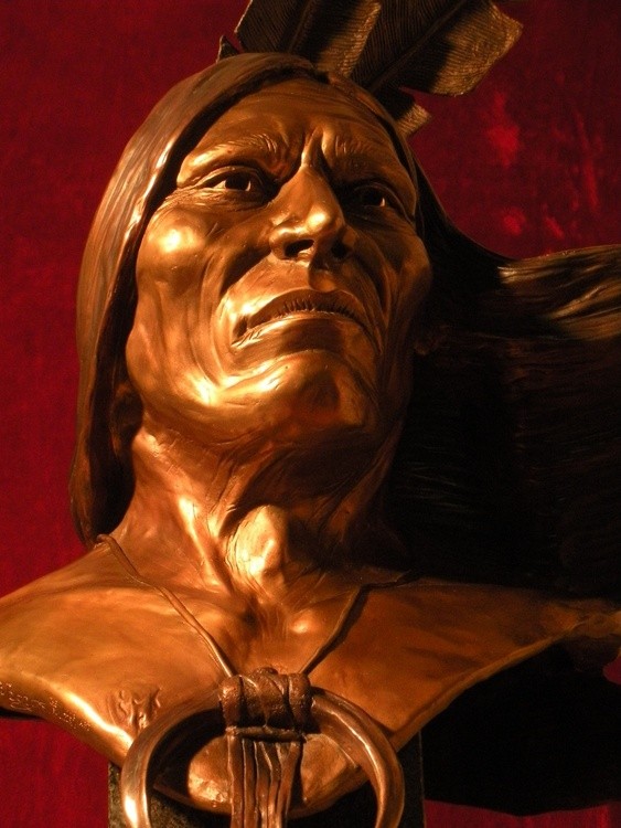 FOOL BULL  Bronze Lakota warrior. Ltd Ed of 15 only