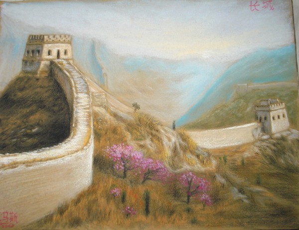 The Great Wall of China.