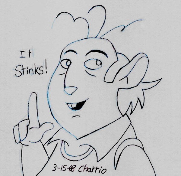 Rat Sherman, (Sketch) 