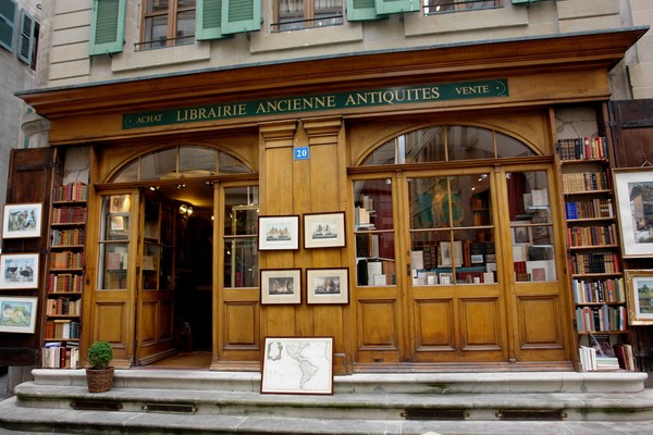 Ancient book-shop