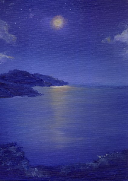 Moonlight over Coral Sea (mid section)